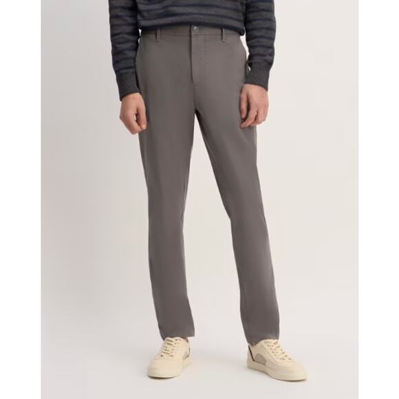 EVERLANE Men's The Performance Slim Chino Pants 31x30 Slate Grey Uniform NWOT - Picture 1 of 9